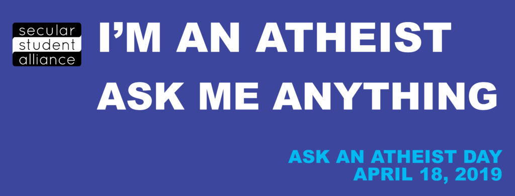 Ask Atheist Day - Facebook Cover Image S2019 Ask Atheist Day - Facebook Cover Image S2019